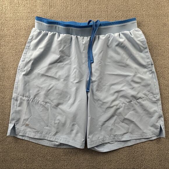 Fabletics Shorts Adult Size Large Blue Active Athleisure Casual Training Men's - Picture 1 of 12